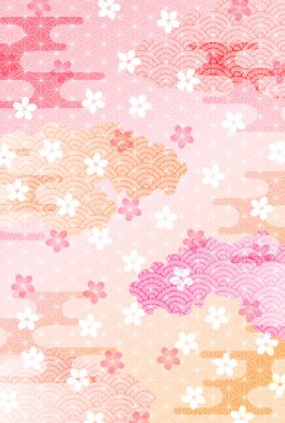 Kiraz ağacı çiçeği bahar arkaplanı