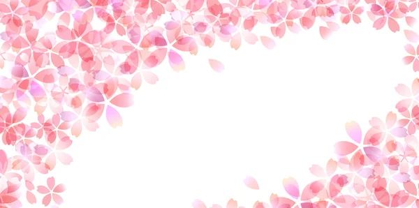 樱桃树花春光背景 — 图库矢量图片