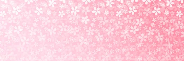 Cerezo Primavera Flor Fondo — Vector de stock