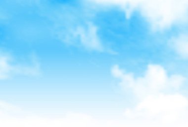 Doğa bulutlu gökyüzü arka planı