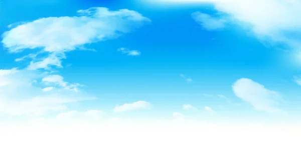 Sky blue clouds landscape background
