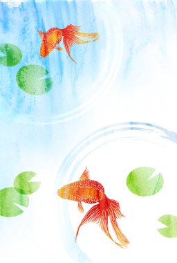 Japon kâğıdı Japon yaz tatili. 