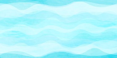 Deniz dalgası Japon kağıt arka planı 