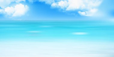 Deniz yazı gökyüzü manzarası arka planı 