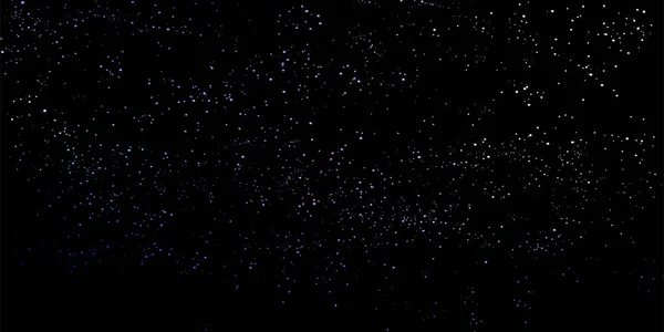 Night Sky Star Landscape Background — Stock Vector
