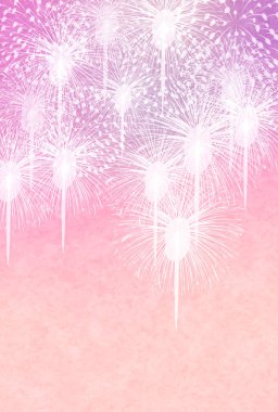 Havai fişekler yaz kutlamaları arka plan 