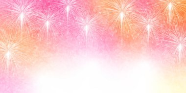 Havai fişekler gece gökyüzü arkaplanı 