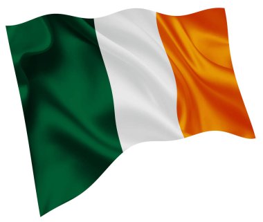 İrlanda ulusal bayrak dünya simgesi 