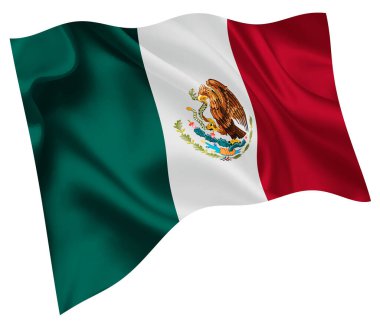 Meksika ulusal bayrak dünya simgesi 