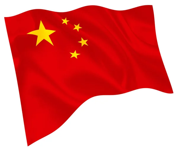 中国国旗世界のアイコン — ストックベクタ