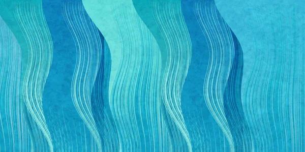 Хвиля Море Літо Вітання Фон — стоковий вектор