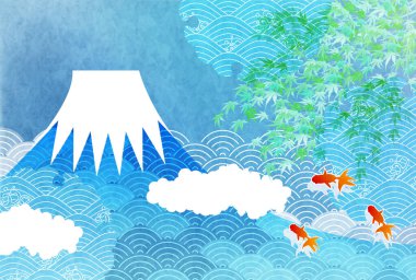 Yaz selamları. Fuji japon balığı geçmişi 