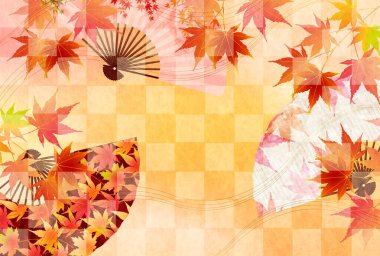 Sonbahar yaprakları akçaağaç sonbahar arkaplanı 