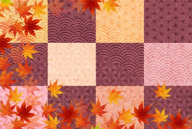 Sonbahar yaprakları akçaağaç sonbahar arkaplanı 