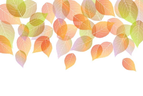 Осенние Листья Осенний Кленовый Фон — стоковый вектор