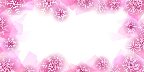 Kerst Sneeuw Winter Japans Papier Achtergrond — Stockvector