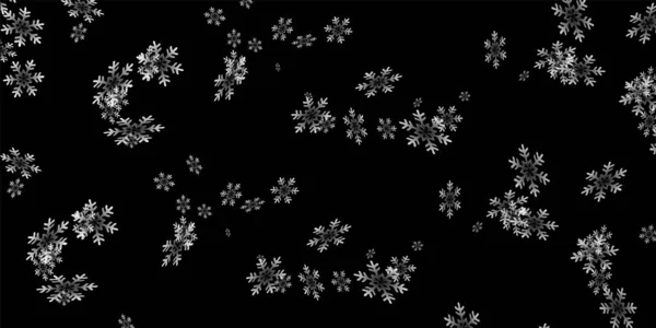Weihnachten Schnee Winter Silhouette Hintergrund — Stockvektor