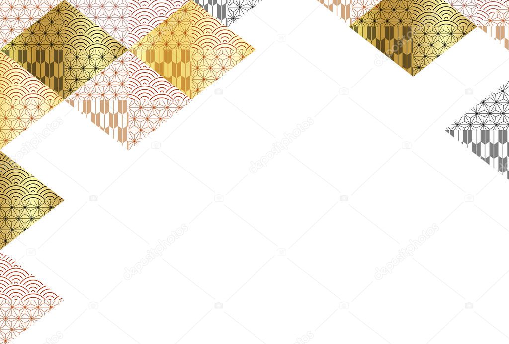 Japanese pattern Japanese paper background 