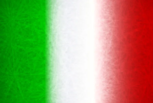 Italienisches Flaggenland — Stockvektor