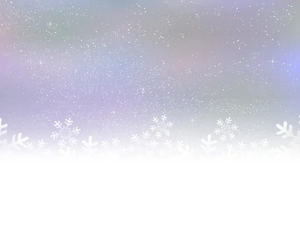 Christmas snow background — Stock Vector