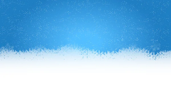 クリスマス雪背景 — ストックベクタ