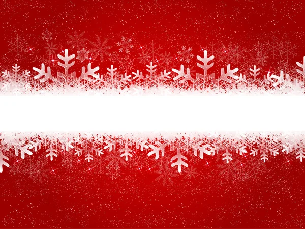 Navidad nieve fondo — Vector de stock