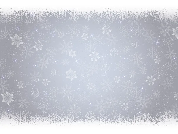 Navidad nieve fondo — Vector de stock