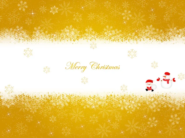 クリスマス雪背景 — ストックベクタ