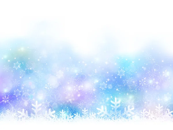 Christmas snow background — Stock Vector