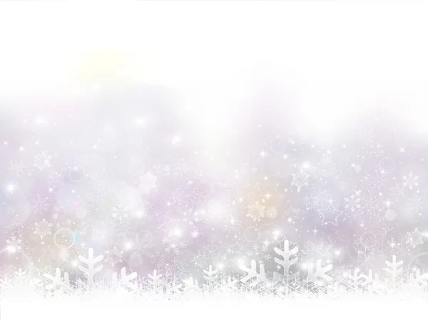 クリスマス雪背景 — ストックベクタ