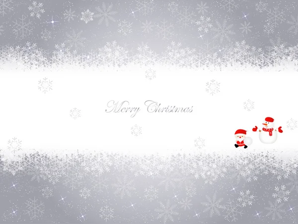 Christmas snow background — Stock Vector