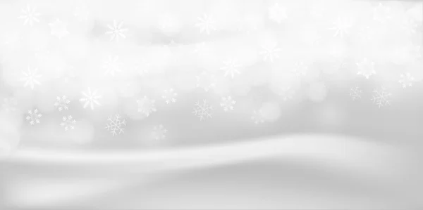 Light snow background — Stock Vector