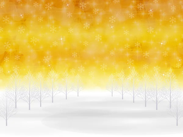 Noël fond de neige — Image vectorielle