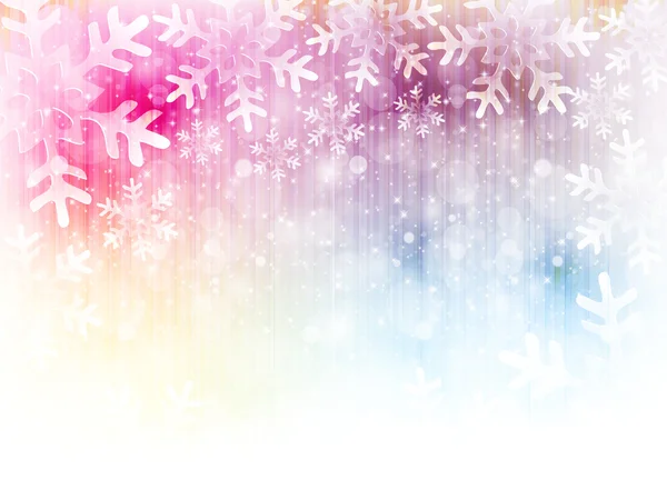 Ilustraciones paisaje de nieve — Vector de stock