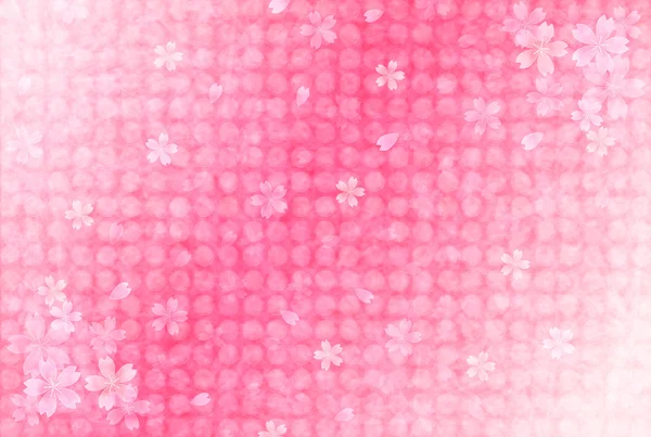 Cerise papier japonais fond — Image vectorielle