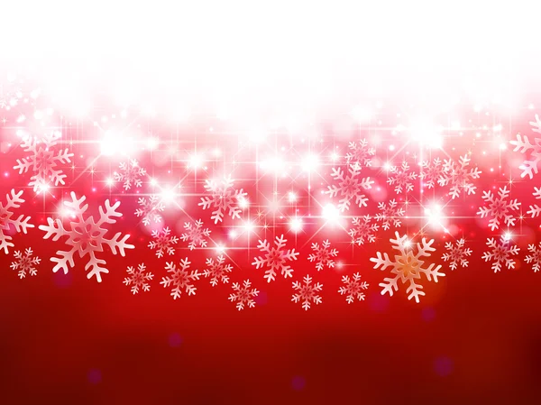 クリスマス雪背景 — ストックベクタ