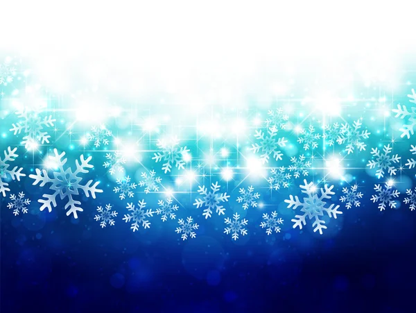 Christmas snow background — Stock Vector