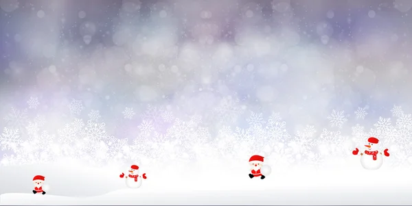 Navidad nieve fondo — Archivo Imágenes Vectoriales