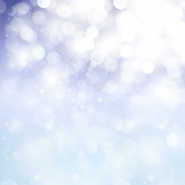 Luce sfondo neve — Vettoriale Stock