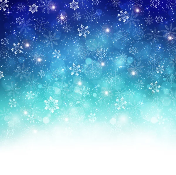 Light snow background — Stock Vector