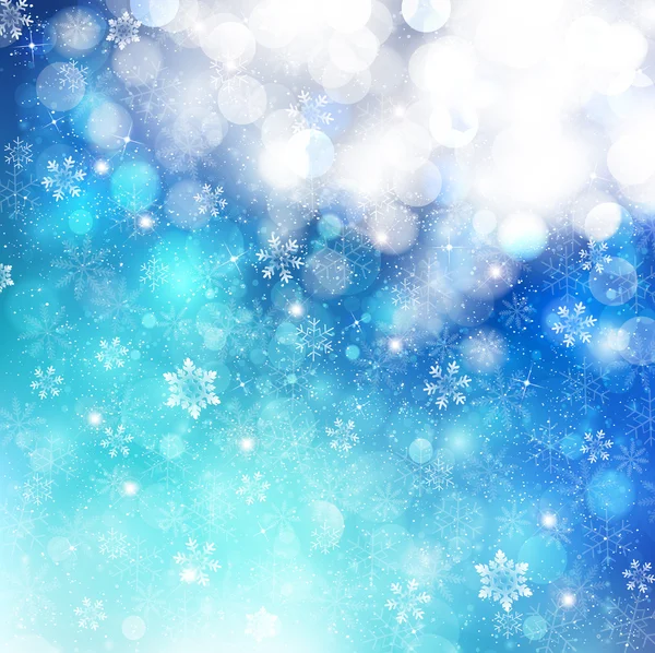 Light snow background — Stock Vector