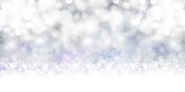 Snow Christmas background — Stock Vector