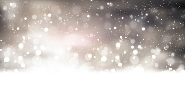 Сніг світлому фоні — стоковий вектор