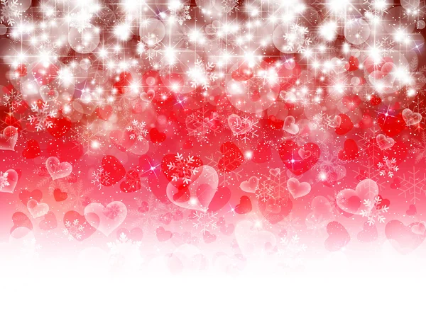 Valentine coeur fond — Image vectorielle