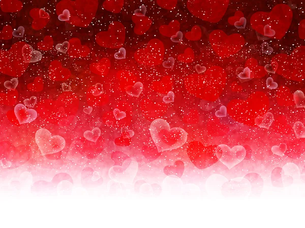 Valentine fundo do coração — Vetor de Stock