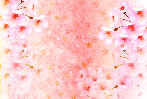 樱桃贺卡背景 — 图库矢量图片