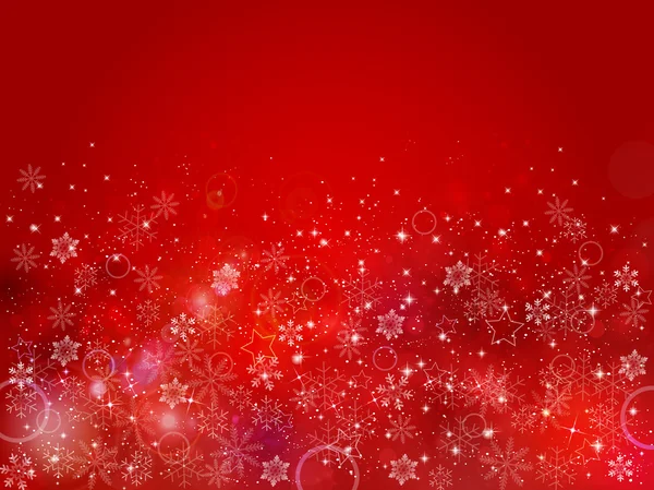 Snow Christmas background — Stock Vector