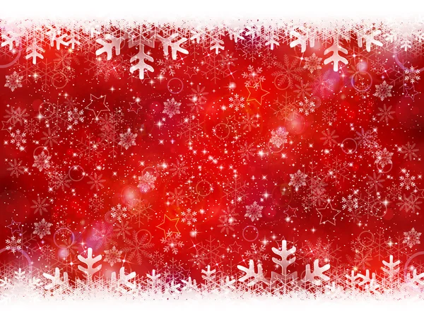 Fondo de Navidad de nieve — Vector de stock