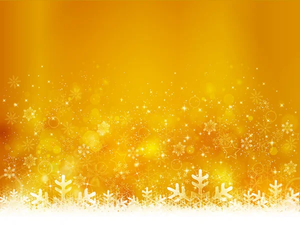 Fondo de Navidad de nieve — Vector de stock