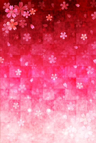 樱桃背景贺卡 — 图库矢量图片